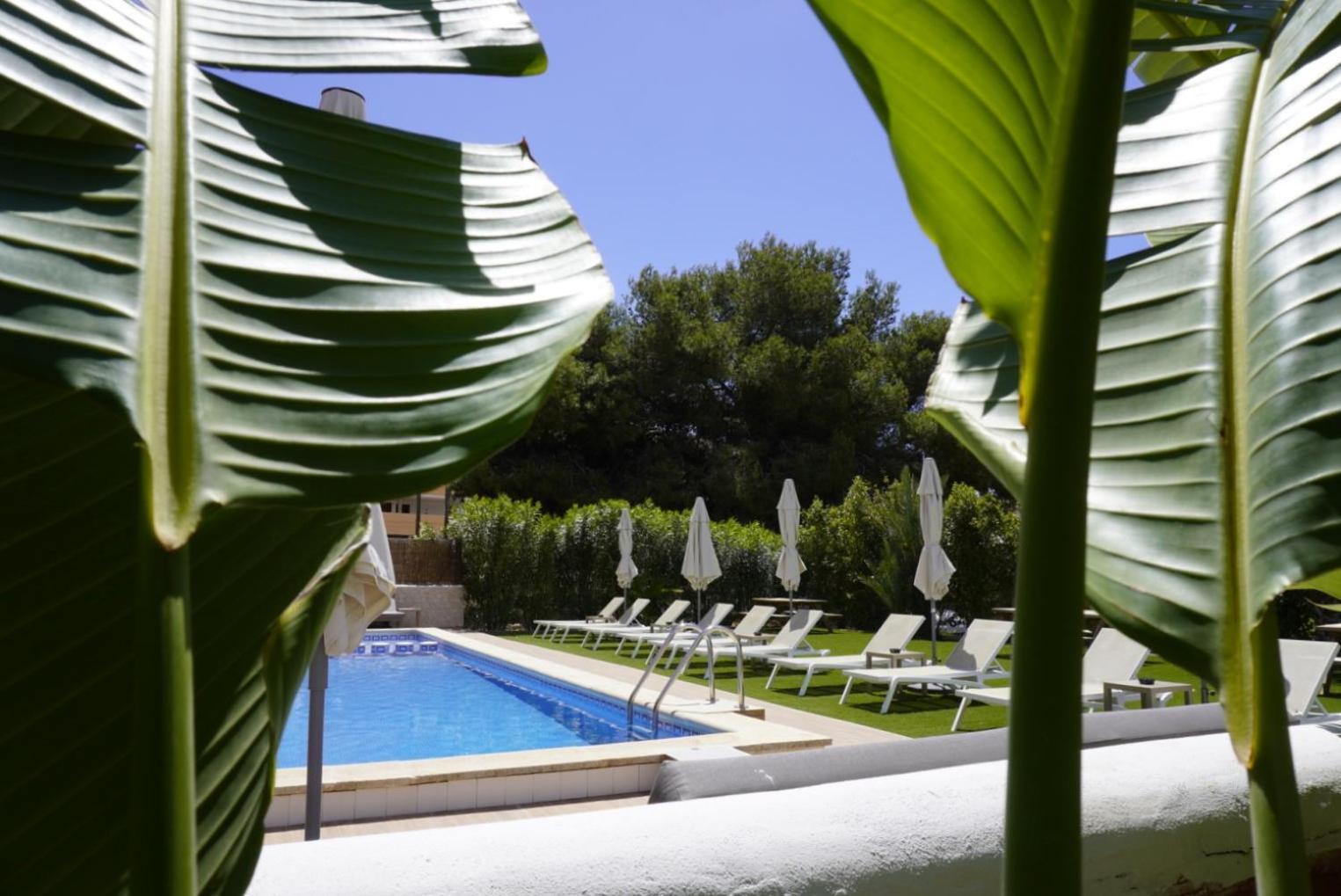 Los Escondidos Ibiza Suites Platja d'en Bossa Exterior foto